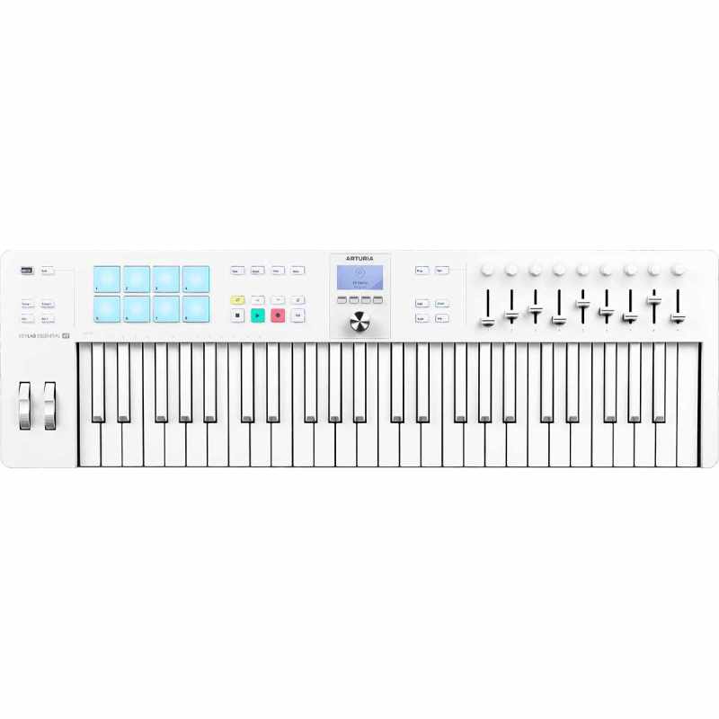 ARTURIA ESSENTIAL3-49-ALP . Keylab Essential 3 49 Tasten Alpine White