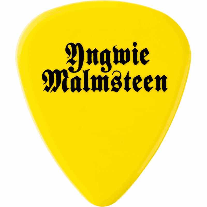 DUNLOP YJMR03YL Yngwie Malmsteen - Plektrum Yngwie Malmsteen Delrin 1,14mm Beutel mit 24 Stück