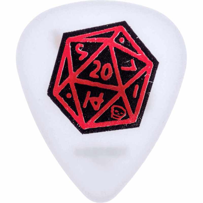 DUNLOP BL50R73 Frank Kozik - Dirty Donny II, bag of 36, Icosahedron, white 0.73 mm