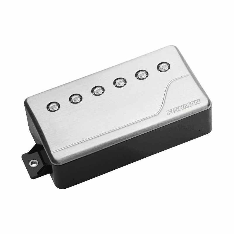 FISHMAN PRF-CHB-NR1 . Humbucker Classic - Aktiv - Humbucker - Gebürstetes Aluminium - Schaft