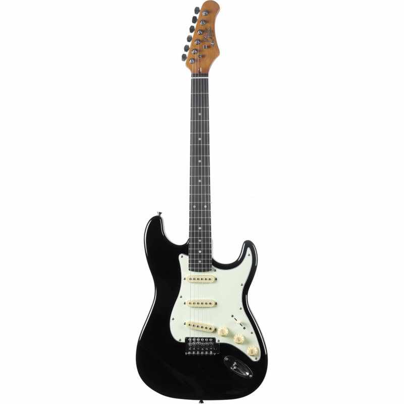 EKO ST300-BLK ST 300 - Type Strat vintage - Black