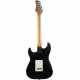 EKO ST300-BLK . ST 300 - Vintage Strat Type - Schwarz