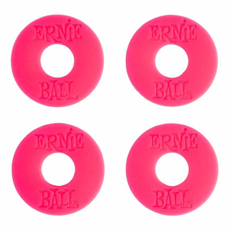 ERNIE BALL 5623 Bloques de correas - Paquete de 4 rosa