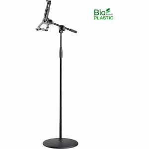 K&M 19789 Biosourced plastic - Flat base boom stand