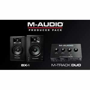 M-AUDIO PRODUCER-PACK2 Interfaz MTRACK Duo y altavoces BX4D3.