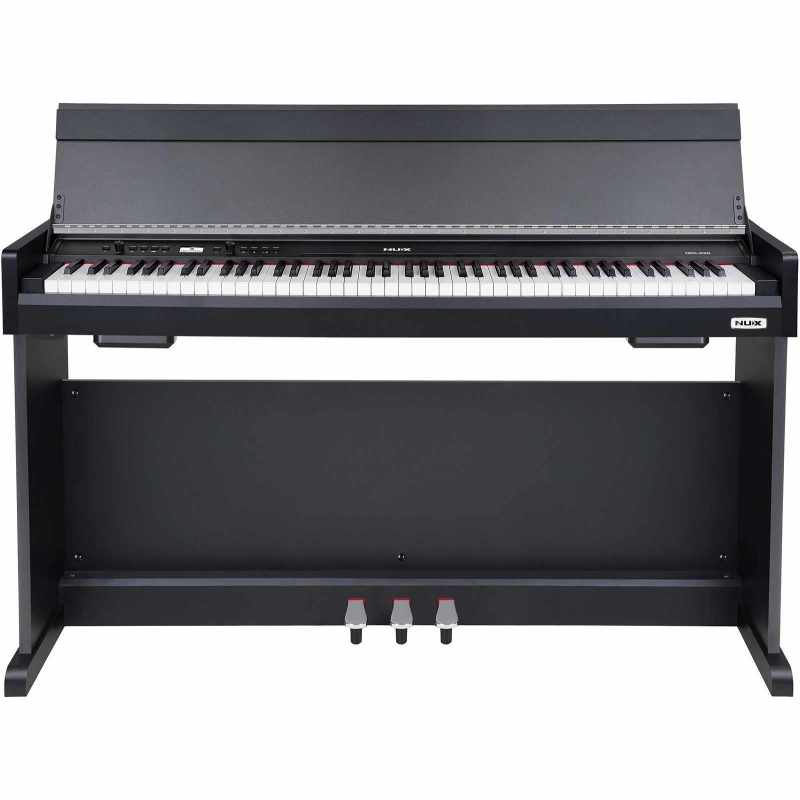 NUX NCK-330 NCK -330 Piano digital negro de 88 teclas con soporte