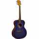 Lâg T-BLUE-A T-Blue - Tramontane Auditorium Special Edition Blue Burst