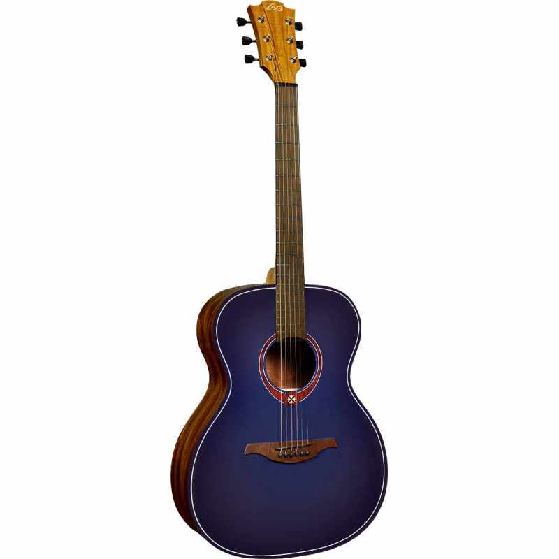 Lâg T-BLUE-A T-Blue - Tramontane Auditorium Special Edition Blue Burst