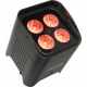 ALGAM LIGHTING EVENTPAR412-HEX-IP HEX - PAR a pilas LED 4 x 12W RGBWA+UV, DMX inalámbrico, IP65