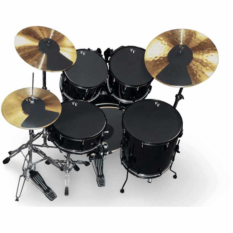 VIC FIRTH MUTESTD Standardpaket 12'', 13'', 16'', 14", 22'', Hi-Hat und zwei Becken