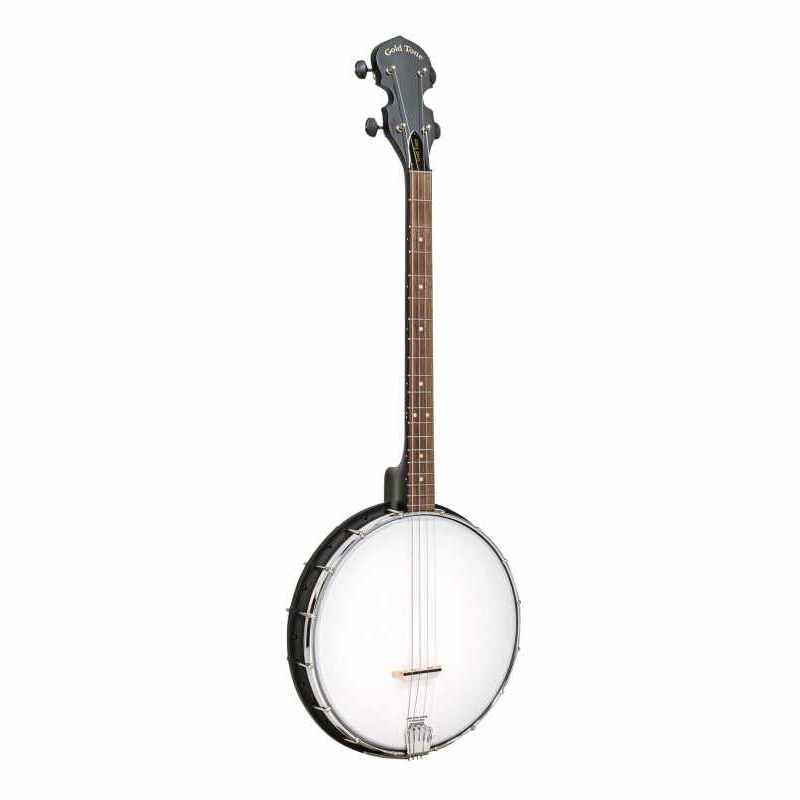 GOLD TONE AC-4 IT Akustik Komposit 4-Saiter Open Back Irish Tenor Banjo mit Gigbag