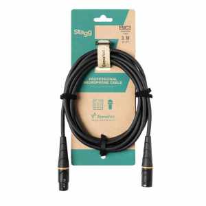 STAGG EMC3 Microphone cable, XLR/XLR (m/f), 3 m (10'), E-series