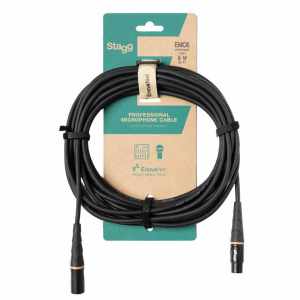 STAGG EMC6 Microphone cable, XLR/XLR (m/f), 6 m (20'), E-series