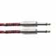 STAGG SGC3VT RD 3M/10FT VINTWEED CABLE-RED