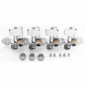 STAGG SP-MHMA-CH Machine heads for mandolin, 2 x 4, standard, chrome finish