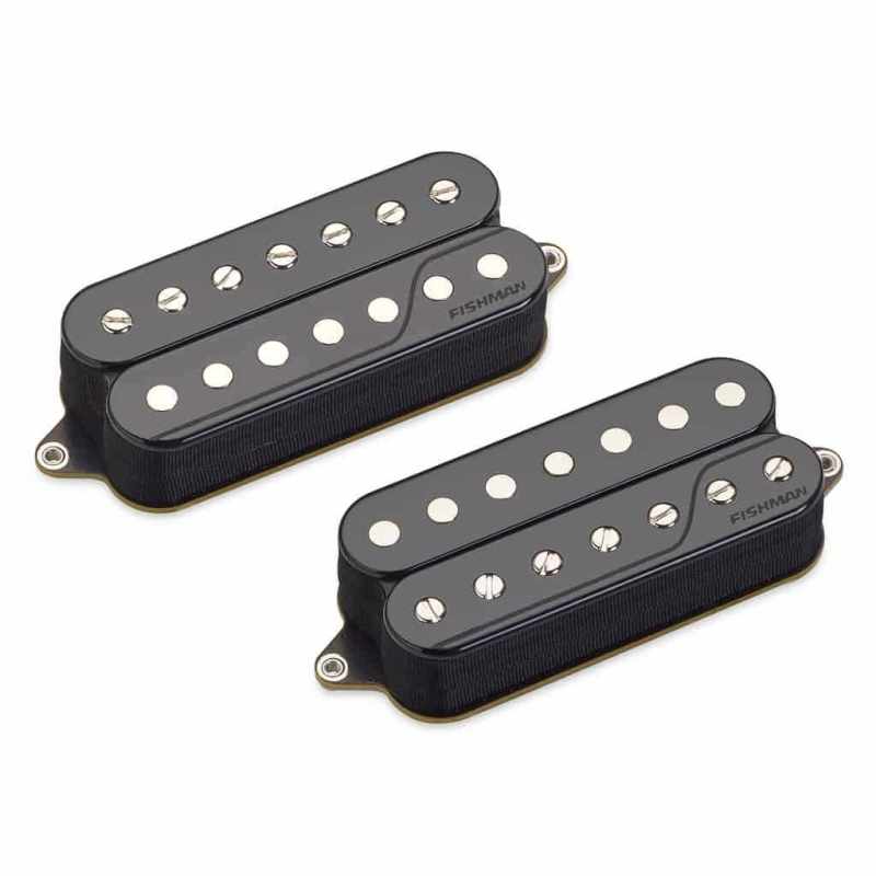 FISHMAN PRF-CO7-SB2 Open Core Classic Humbucker - Fluence Open Core Classic Actif Humbucker 7-string pickup set Black