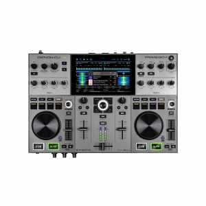 DENON DJ PRIMEGO+ . Batteriebetriebenes 2-Wege-All-in-One-DJ-System mit 7"-Touchscreen