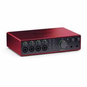 FOCUSRITE SCARLETT4-18I16 Scarlett G4 - Interfaz de audio, 18 entradas/16 salidas, USB-C