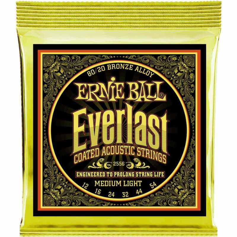 ERNIE BALL 2556 Sets - Medium light 12-16-24-32-44-54