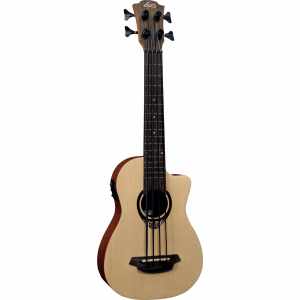 LÂG TKB150FCE Tiki Bass Fretless Pan-Cut Electro