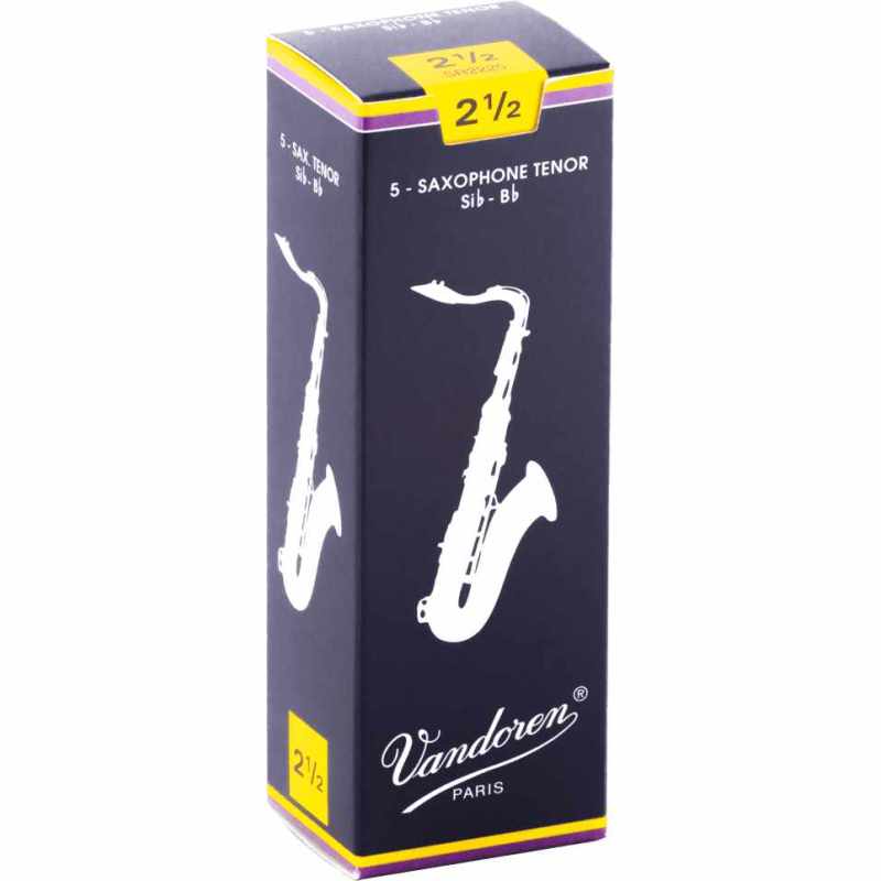 VANDOREN SR2225 Caja de 5 cañas para tenor - Fuerza 2,5