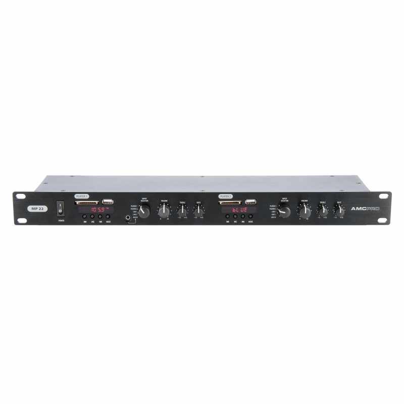 AMC MP22 Media Player und Zonen-Mixer . USB/SD-Quellen FM- & Blutooth-Player