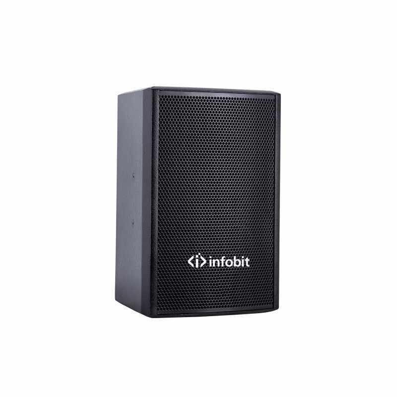 INFOBIT ISPEAKERDAP10 Altavoces activos de rango completo Dante de 120 vatios Infobit iSpeaker DAP10