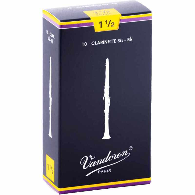 VANDOREN CR1015 Caja de 10 cañas para Sib - Fuerza 1,5