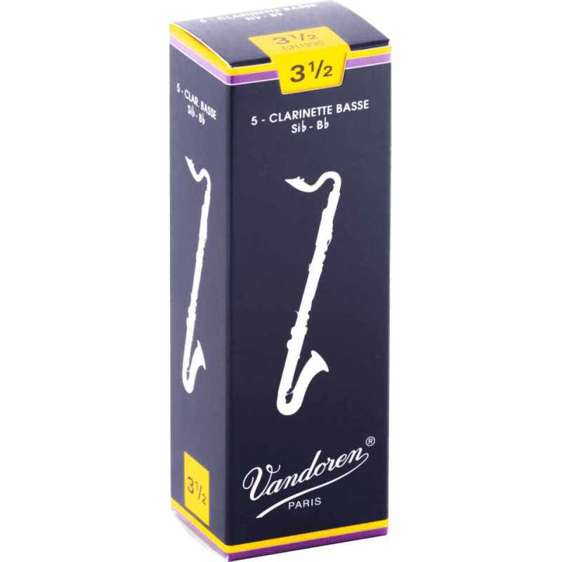 VANDOREN CR1235 Caja de 5 cañas de bajo - Fuerza 3,5