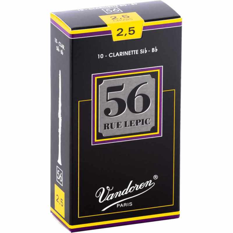 VANDOREN CR5025 Caja de 10 cañas para Sib - Fuerza 2,5