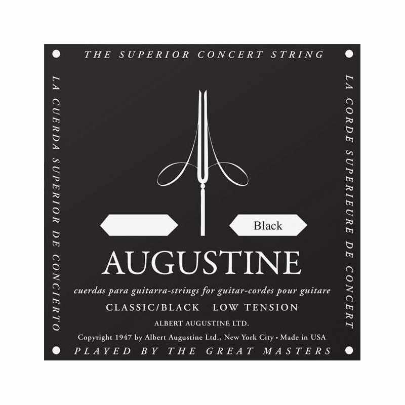 AUGUSTINE NOIR1-MI Reposición por 12 piezas - 1e Nylon Negro