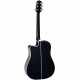 TAKAMINE GD34CE-BLK 30 - Schwarz glänzend