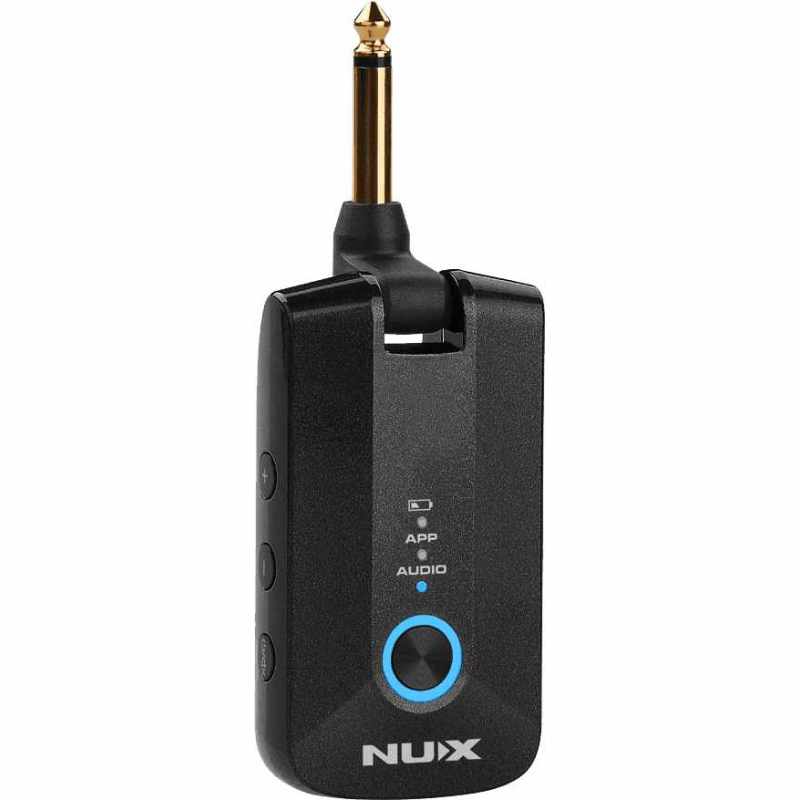 NUX MIGHTY-PLUG-PRO Amplificadores de auriculares - Amplificador de auriculares Bluetooth avanzado para guitarra/bajo