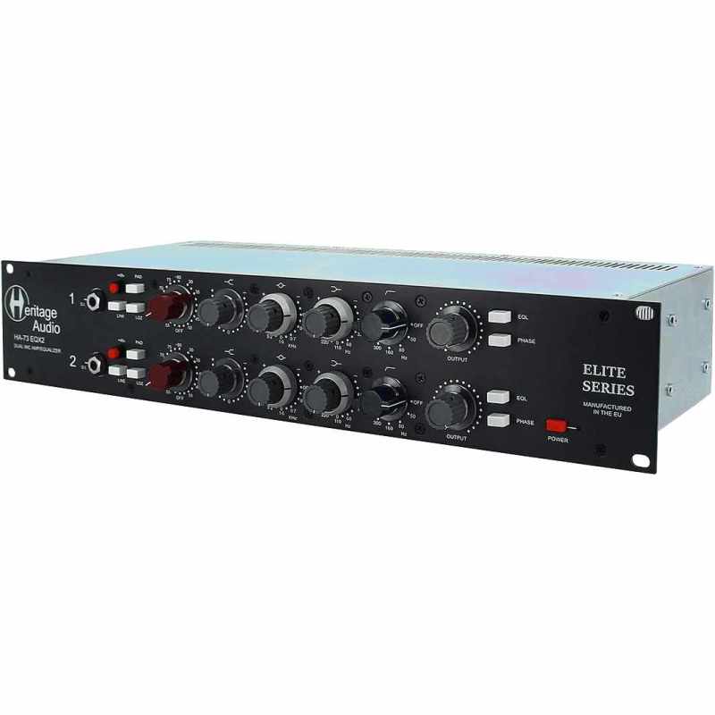 HERITAGE AUDIO HA-73EQX2-ELITE Dual Mic Preamp - DI - EQ