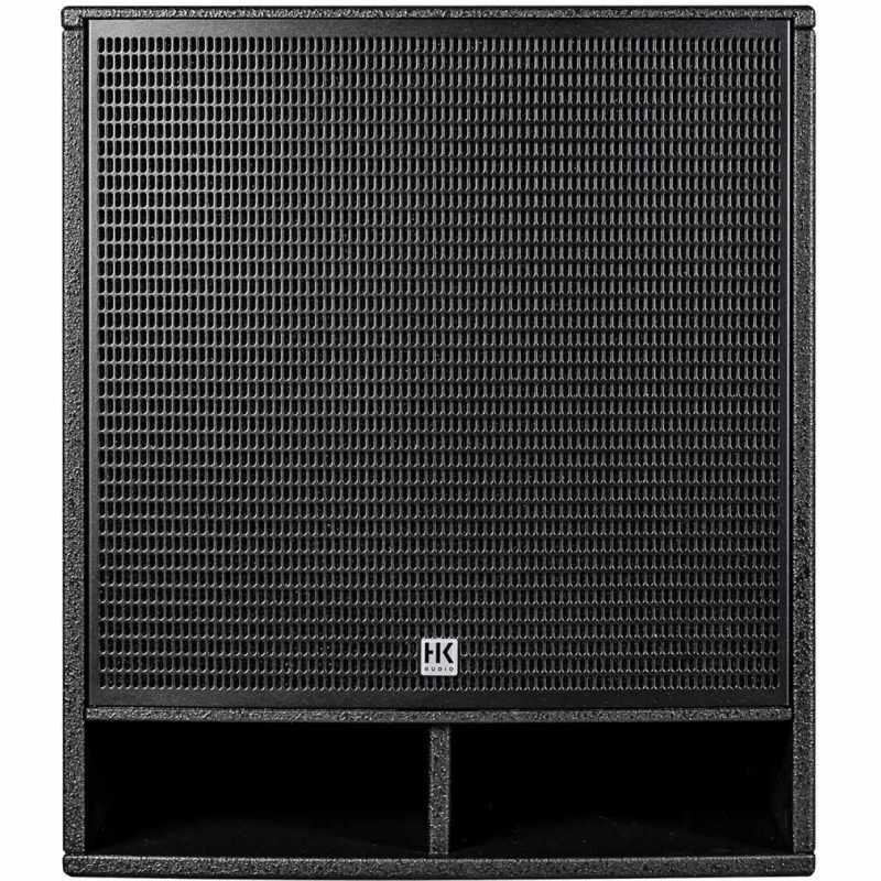 HK AUDIO FO-S118F . Einhängbare Subwoofer - 18" 600Wrms 8 Ω. M8-Gewindeeinsätze