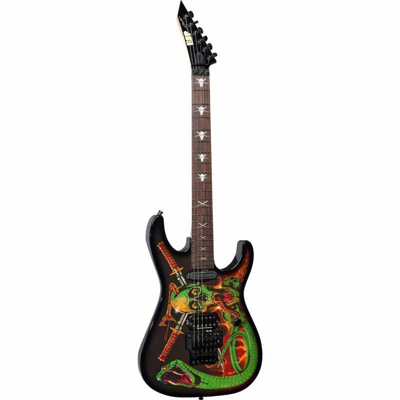 ESP GLSKULL&SNAKE . George Lynch - ESP Signature Skulls & Snakes