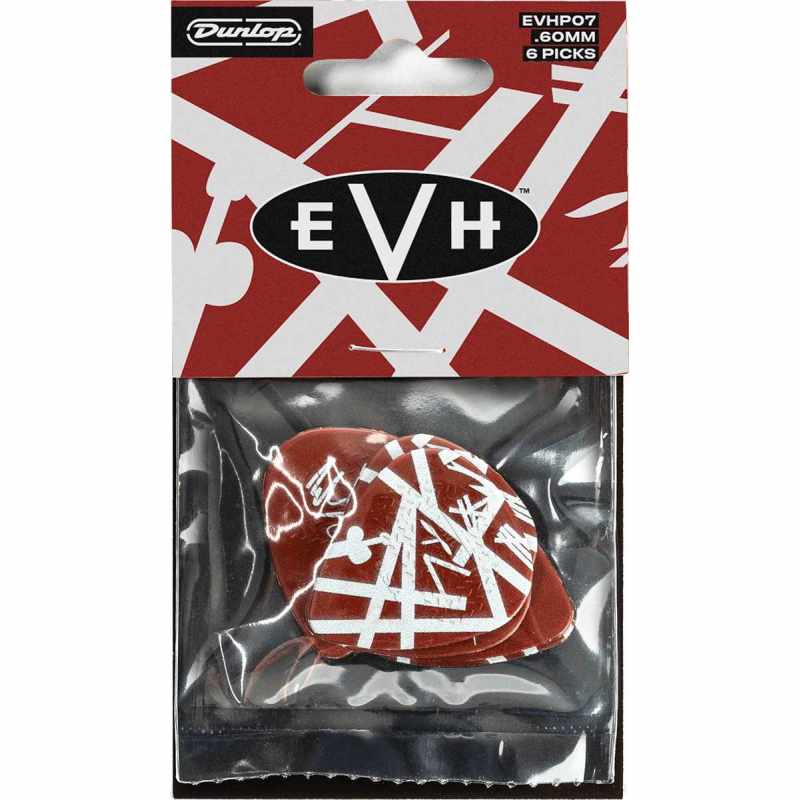 DUNLOP EVHR07 EVH - EVH Shark Guitar Max Grip, bolsa de 24