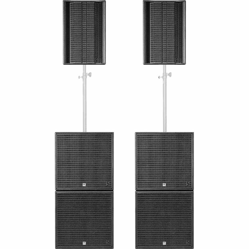 HK AUDIO L5MKIIPACK-LTA . Systeme - "Fullstack"-Kit für 1000 Pers. mit Schutzhüllen