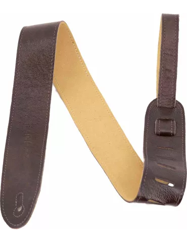  Martin A0100 Courroie Cuir italien et Suède, Marron|MusicGoodDeal  2