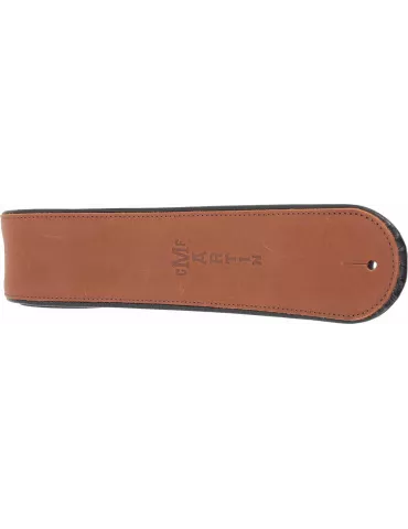  Martin A0028 COURROIE CUIR DELUXE MARRON|MusicGoodDeal 