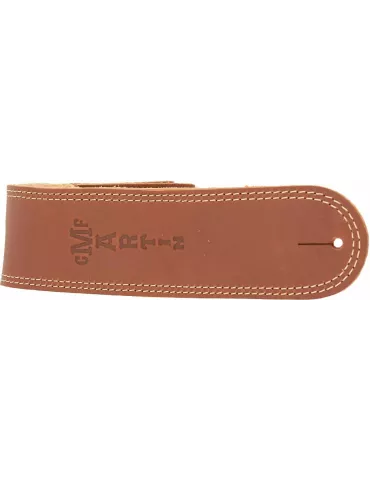  Martin A0012 COURROIE CUIR MARRON DOUBLEE SUEDE|MusicGoodDeal 