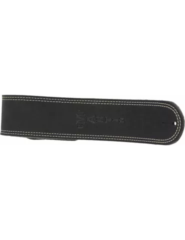  Martin A0013 COURROIE CUIR NOIR DOUBLEE SUEDE|MusicGoodDeal  2