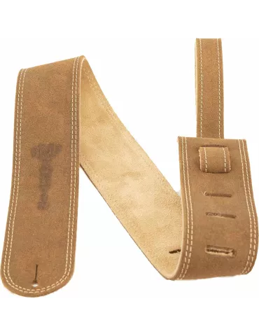  Martin A0027 COURROIE CUIR VIEILLI DOUBLEE SUEDE|MusicGoodDeal  2