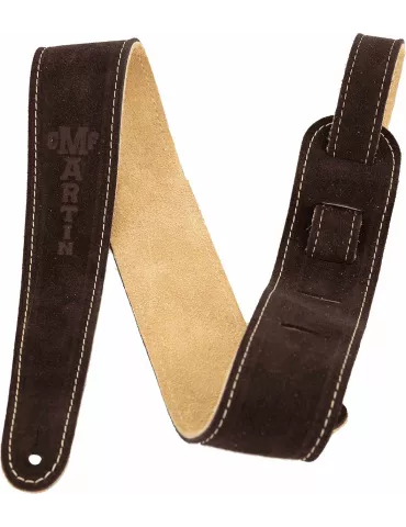  Martin A0017 COURROIE SUEDE MARRON|MusicGoodDeal  2