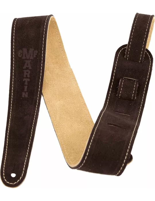 Martin A0017 COURROIE SUEDE MARRON|MusicGoodDeal 