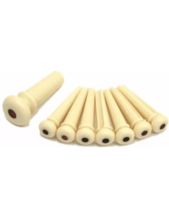  Martin APP60 SET DE CHEVILLES BLANC, POINT ECAILLE|MusicGoodDeal 