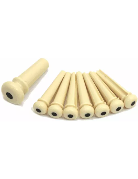  Martin APP28 SET DE CHEVILLES BLANC, POINT NOIR|MusicGoodDeal 