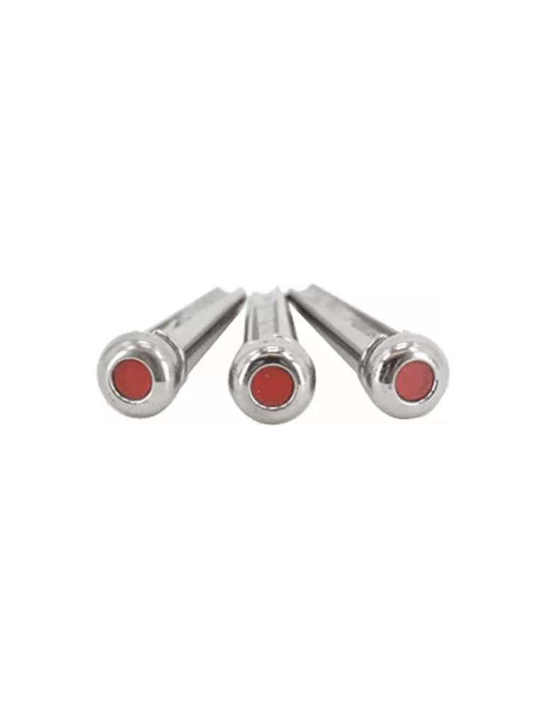  Martin APP0007 Set De Chevilles Liquid Metal Chrome, Point Rouge|MusicGoodDeal 