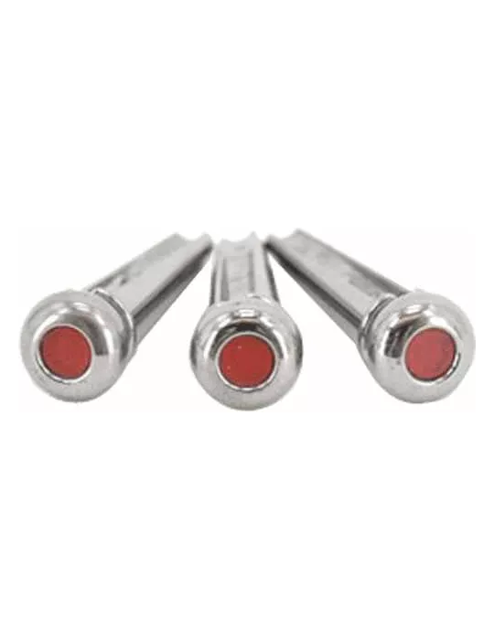  Martin APP0007 Set De Chevilles Liquid Metal Chrome, Point Rouge|MusicGoodDeal 