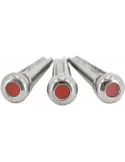  Martin APP0007 Set De Chevilles Liquid Metal Chrome, Point Rouge|MusicGoodDeal 